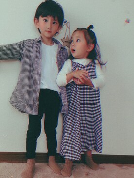 れいさん(キッズ・100cm)の秋コーディネート