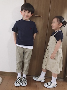 れいさん(キッズ・110cm)の春コーディネート