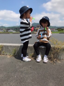 れいさん（キッズ・104cm）の夏コーディネート