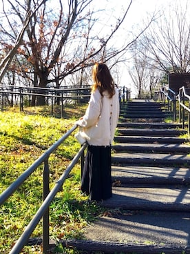 yumi✨さん（レディース・154cm）の冬コーディネート