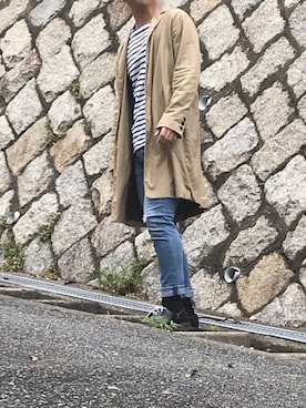 「オシャレパッソ」｜「アイテム（チェスターコート）」を使った、優太さん（メンズ・172cm）の秋コーディネート