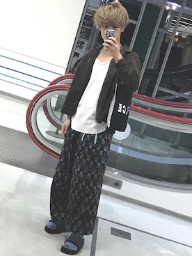 「unsame」｜優太さん（メンズ・172cm）の夏コーディネート