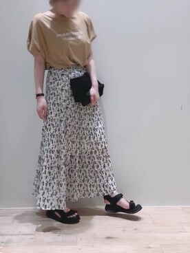 「Jeffrey Campbell（ジェフリーキャンベル）のアイテム」を使った、ERIさん（レディース・159cm）の夏コーディネート