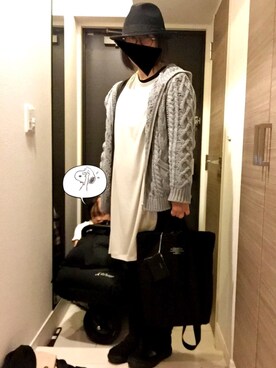 「Yohji Yamamoto（ヨウジヤマモト）のアイテム」を使った、☆RandM☆さん（キッズ・80cm）の冬コーディネート