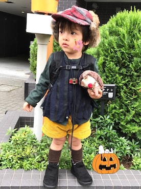 ☆RandM☆さん（キッズ・90cm）の秋コーディネート