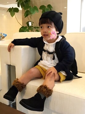 ☆RandM☆さん（キッズ・90cm）の秋コーディネート