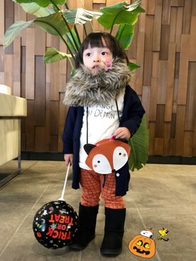 ☆RandM☆さん（キッズ・90cm）の秋コーディネート