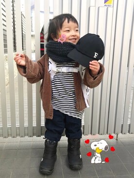 ☆RandM☆さん(キッズ・90cm)の冬コーディネート