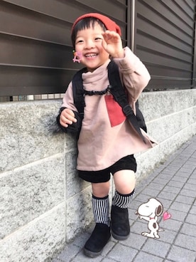 ☆RandM☆さん（キッズ・90cm）の冬コーディネート