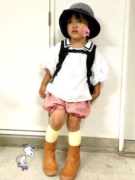 「mayoral（マヨラル）のアイテム」を使った、☆RandM☆さん（キッズ・90cm）の夏コーディネート