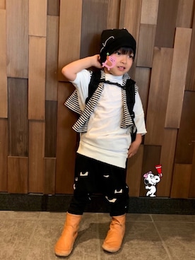 ☆RandM☆さん（キッズ・92cm）の夏コーディネート