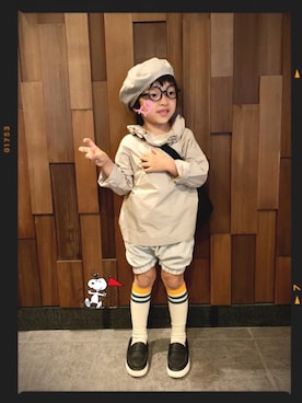 「PEEP ZOOMのアイテム」を使った、☆RandM☆さん（キッズ・100cm）の夏コーディネート