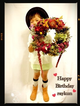 「5歳」｜「アイテム（タンクトップ）」を使った、☆RandM☆さん（キッズ・100cm）の夏コーディネート
