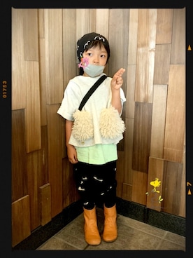 「5歳」｜「アイテム（タンクトップ）」を使った、☆RandM☆さん（キッズ・100cm）の夏コーディネート