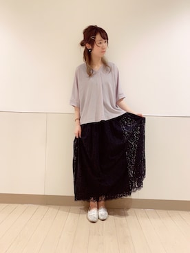 ちゃきさんさん(レディース・162cm)の春コーディネート