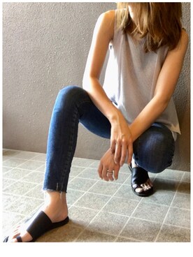 「Eldia'lu（エルディアル）のアイテム」を使った、yuuhi＊さん（レディース・159cm）の夏コーディネート