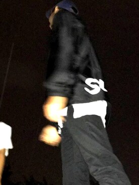 「Subciety（サブサエティ）のアイテム（ナイロンジャケット）」を使った、SH1M0N.Kさん（メンズ・181cm）の秋コーディネート