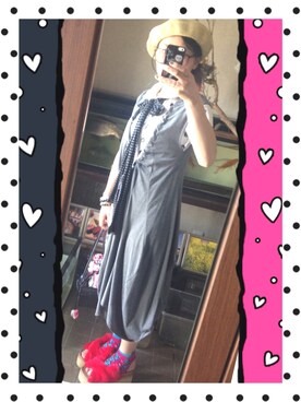 「チャイハネ（チャイハネ）のアイテム（レッグウェア）」を使った、Ai♡myさん（レディース・160cm）の夏コーディネート