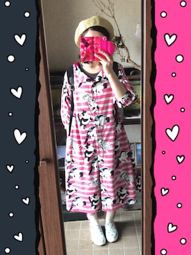 「ふりふ」｜「アイテム（ハンチング/ベレー帽）」を使った、Ai♡myさん（レディース・160cm）の春コーディネート