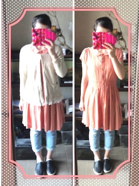 「ECCO」｜「アイテム（スリッポン）」を使った、Ai♡myさん（レディース・160cm）の夏コーディネート