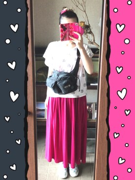 「おうちスタイル」｜「アイテム（スリッポン）」を使った、Ai♡myさん（レディース・160cm）の秋コーディネート