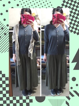 「ECCO」｜「アイテム（スリッポン）」を使った、Ai♡myさん（レディース・160cm）の秋コーディネート