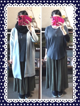 「ECCO」｜「アイテム（ジャケット/アウター）」を使った、Ai♡myさん（レディース・160cm）の秋コーディネート