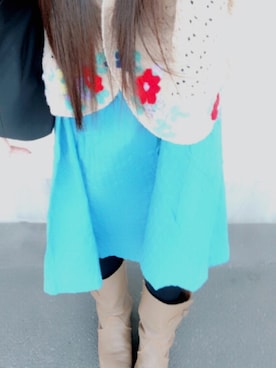 「KOOS（コース）のアイテム」を使った、Tomo⋆｡˚✩さん（レディース・153cm）の春コーディネート