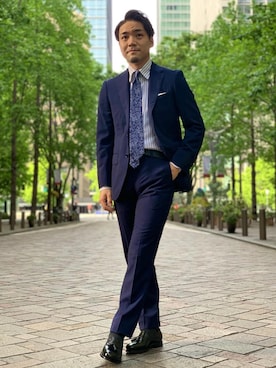 「green label relaxing（グリーンレーベルリラクシング）のアイテム（財布/小物）」を使った、oono_yさん（メンズ・172cm）の春コーディネート