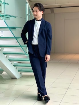 「green label relaxing（グリーンレーベルリラクシング）のアイテム（財布/小物）」を使った、oono_yさん（メンズ・172cm）の春コーディネート