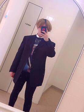「SPINNS（スピンズ）のアイテム（PC・スマホグッズ/家電）」を使った、あまぐもさん（メンズ・165cm）の春コーディネート