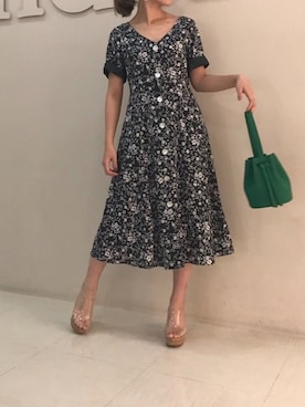 「snidel」｜「アイテム（バッグ）」を使った、SNIDEL_official_snapさん（レディース・160cm）の夏コーディネート