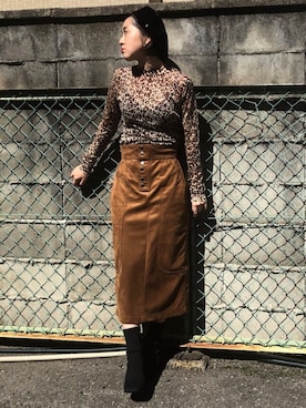 「snidel」｜SNIDEL_official_snapさん（レディース・160cm）の秋コーディネート