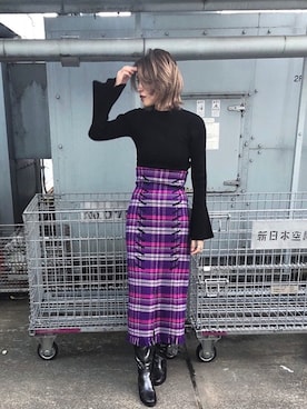 SNIDEL_official_snapさんのコーディネート