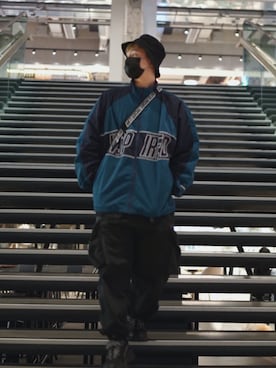 「SENSE（センス）のアイテム（ジャケット/アウター）」を使った、sryuさん（メンズ・170cm）の冬コーディネート