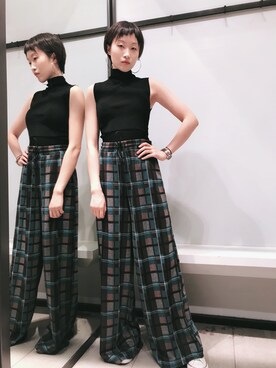 张乐美子さんのコーディネート