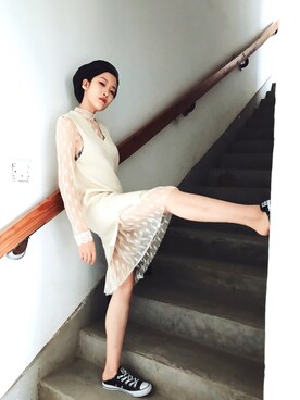 张乐美子さんのコーディネート