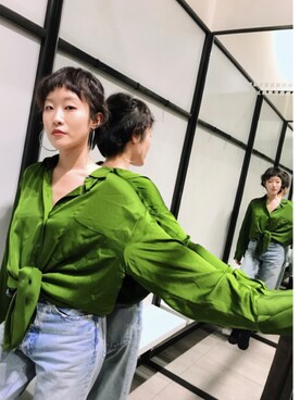 张乐美子さんのコーディネート