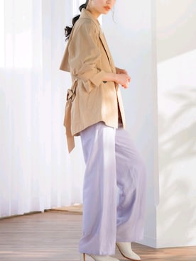 「Droite lautreamont（ドロワットロートレアモン）のアイテム」を使った、droite_zozoさん（レディース・160cm）の春コーディネート
