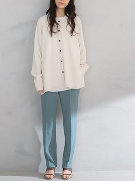 「Droite lautreamont（ドロワットロートレアモン）のアイテム」を使った、droite_zozoさん（レディース・160cm）の春コーディネート