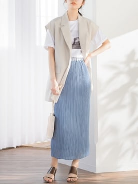 「Droite lautreamont（ドロワットロートレアモン）のアイテム」を使った、droite_zozoさん（レディース・160cm）の春コーディネート