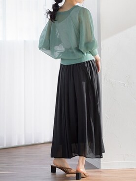 「Droite lautreamont（ドロワットロートレアモン）のアイテム」を使った、droite_zozoさん（レディース・160cm）の春コーディネート