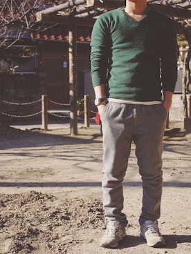 h1xxさん（メンズ・165cm）の冬コーディネート