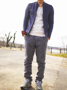 h1xxさん（メンズ・165cm）の春コーディネート