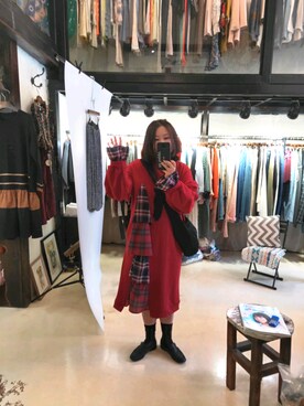 「Born（ボーン）のアイテム（シューズ）」を使った、BeHappyFashionさん（レディース・160cm）の春コーディネート