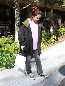 journal standard Le'ssage　本社スタッフさん（レディース・160cm）の冬コーディネート