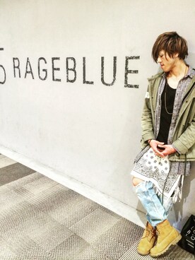 「Ungrid（アングリッド）のアイテム（ジャケット/アウター）」を使った、いっくんさん（メンズ・179cm）の冬コーディネート