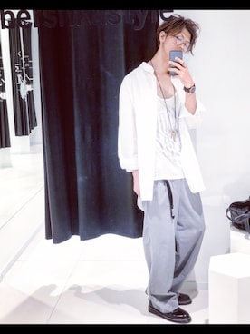 「vetements」｜「アイテム（アナログ腕時計）」を使った、いっくんさん（メンズ・179cm）の春コーディネート