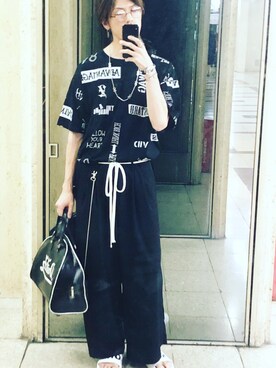 「GIVENCHY（ジバンシイ）のアイテム（アクセサリー）」を使った、いっくんさん（メンズ・179cm）の秋コーディネート