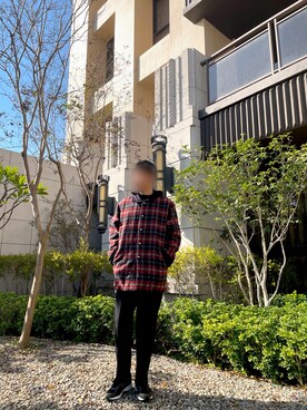 「アイテム（ダッフルコート、その他）」を使った、yonasiさん（メンズ・182cm）の冬コーディネート